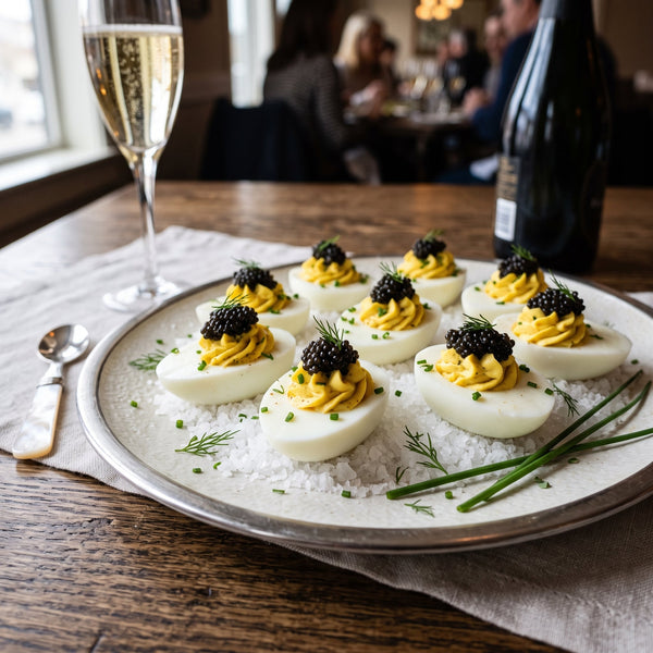Deviled Eggs with Caviar: The Easy Upgrade