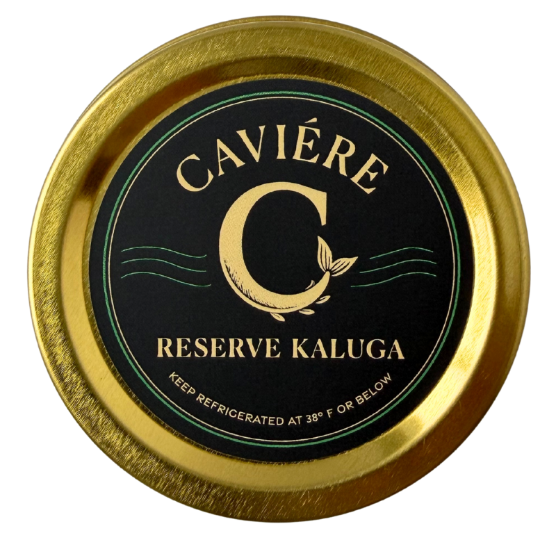 Reserve Kaluga Caviar tin from Caviére, 30g size
