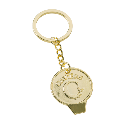 Caviére Gold Tin Key