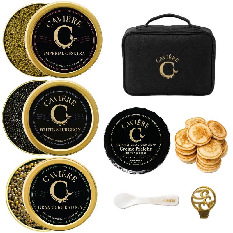 The Signature Caviar Tasting Set