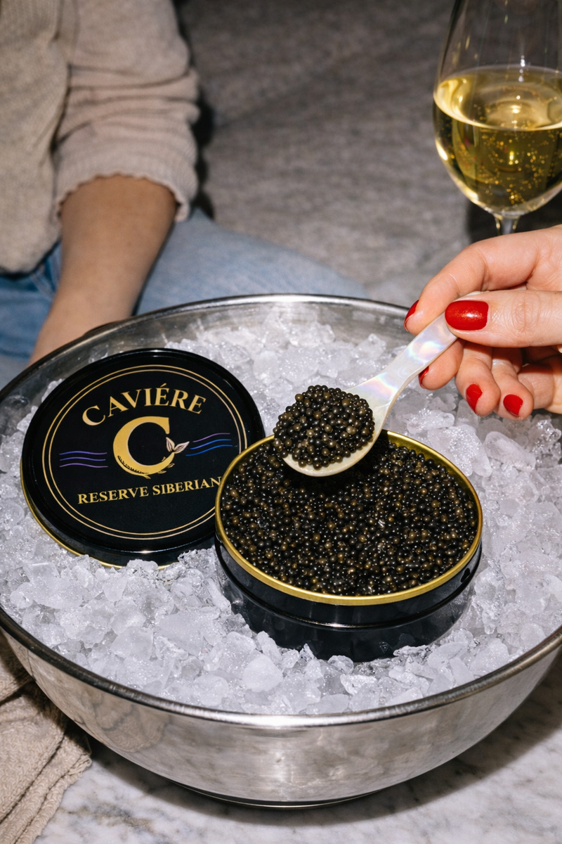 HOW TO SERVE CAVIAR