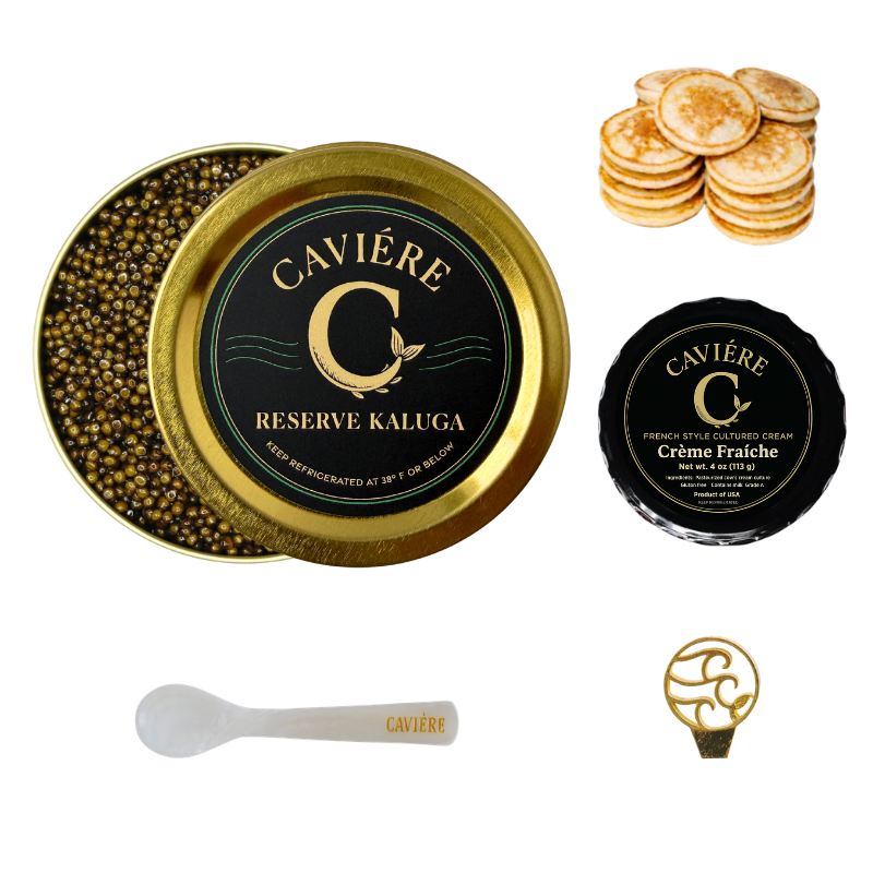 The Holiday Table Caviar Set