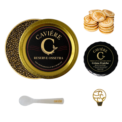 The Holiday Table Caviar Set
